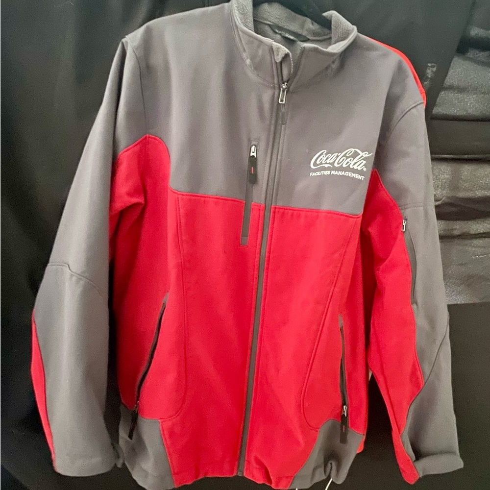 Coca-Cola Red and Gray Jacket